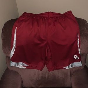 ProEdge Mens Oklahoma Red athletic shorts size XL